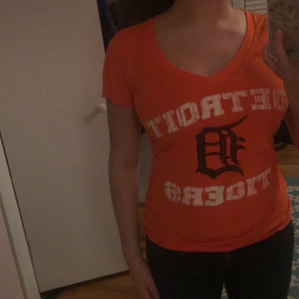 Orange Detroit Tigers T-Shirt